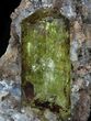 Apatite Crystal In Matrix - Durango, Mexico #33844-6